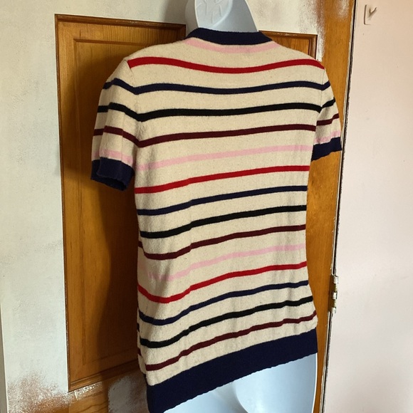 LAST DAY - Modcloth Cream Ringer Tee - Size S - Picture 6 of 9